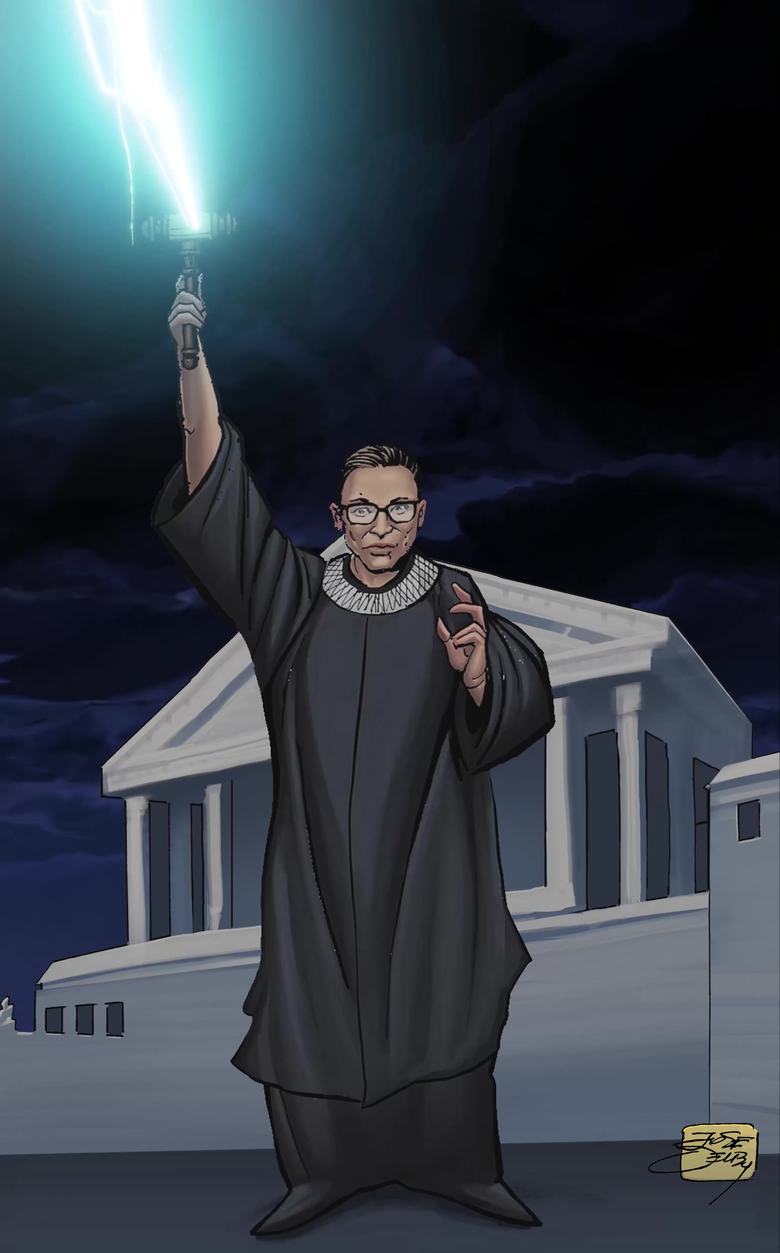 Jose Delbo - Makersplace v2 - Justice Reigns Supreme - NFT # 60993