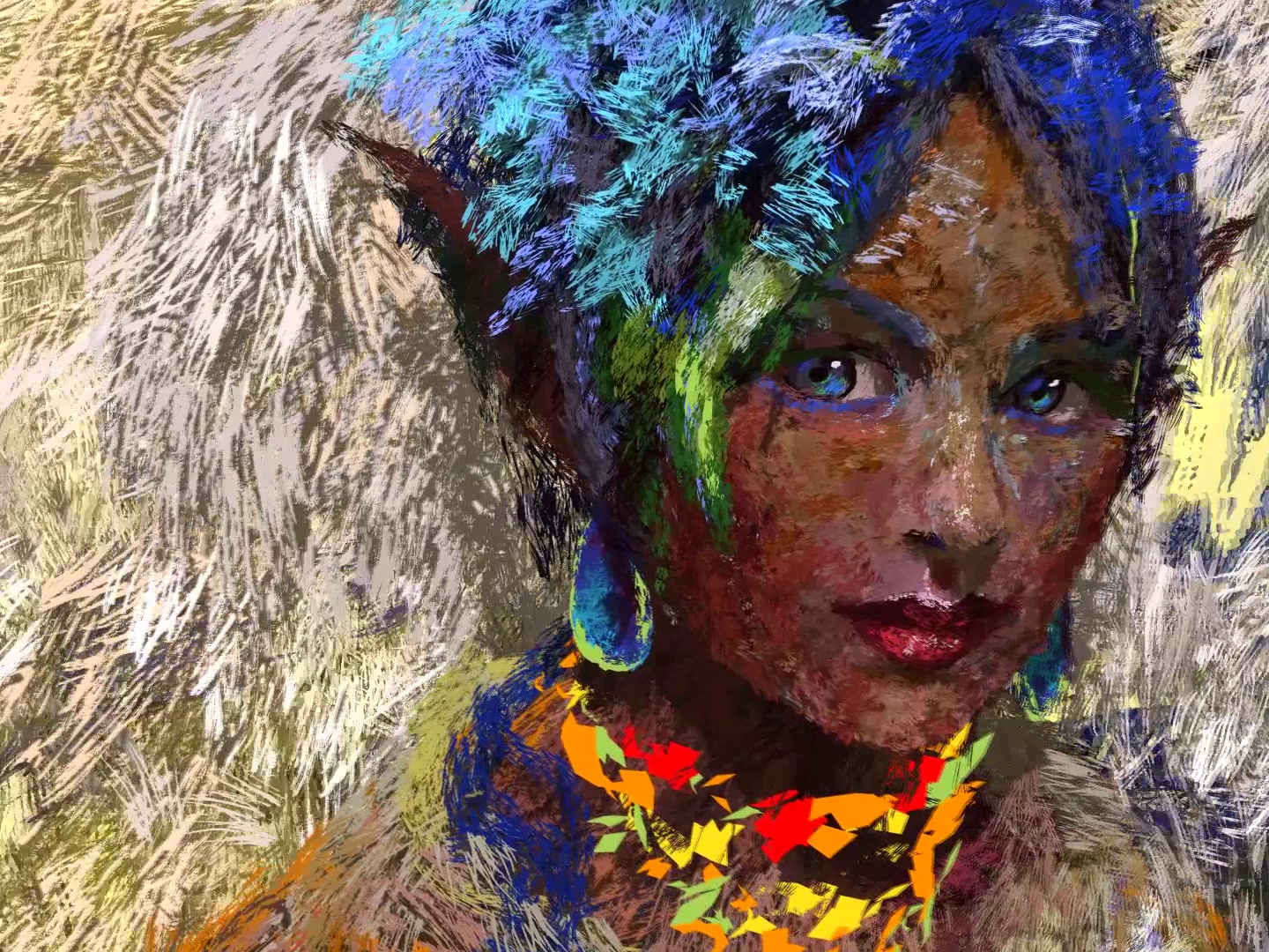 Anna Zhilyaeva - Makersplace v2 - Summer elf - NFT # 43240