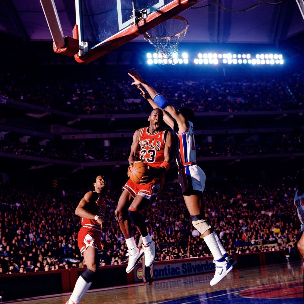 Walter Iooss Jr. - Makersplace v2 - Michael Jordan, Detroit, MI 1987 - NFT # 55406
