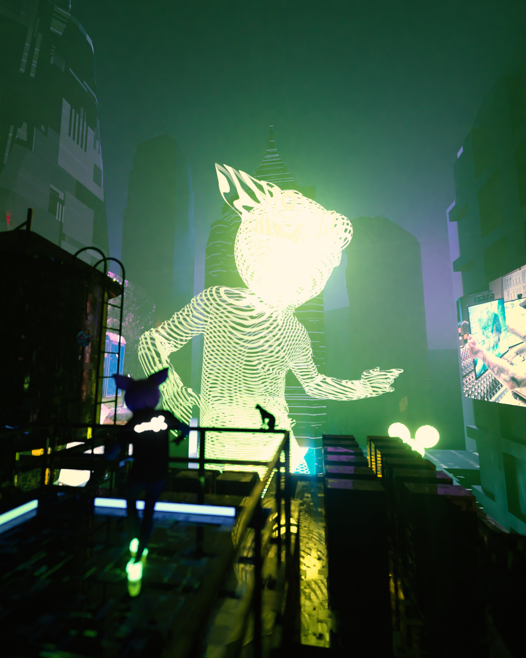 deadmau5 - Makersplace v2 - WAFX: Porkchop with the One-Two - NFT # 62264