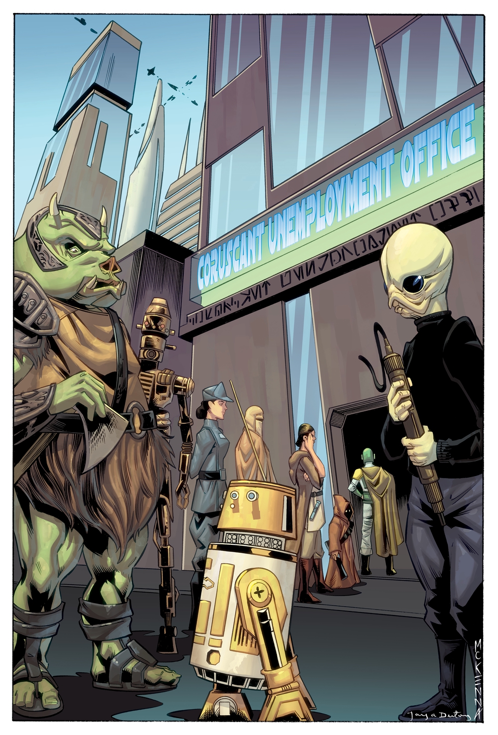 Intergalactic Unemployment Office