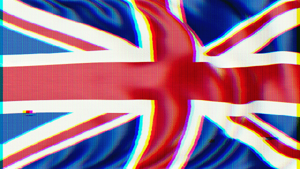 Glitch Flag 01 - United Kingdom