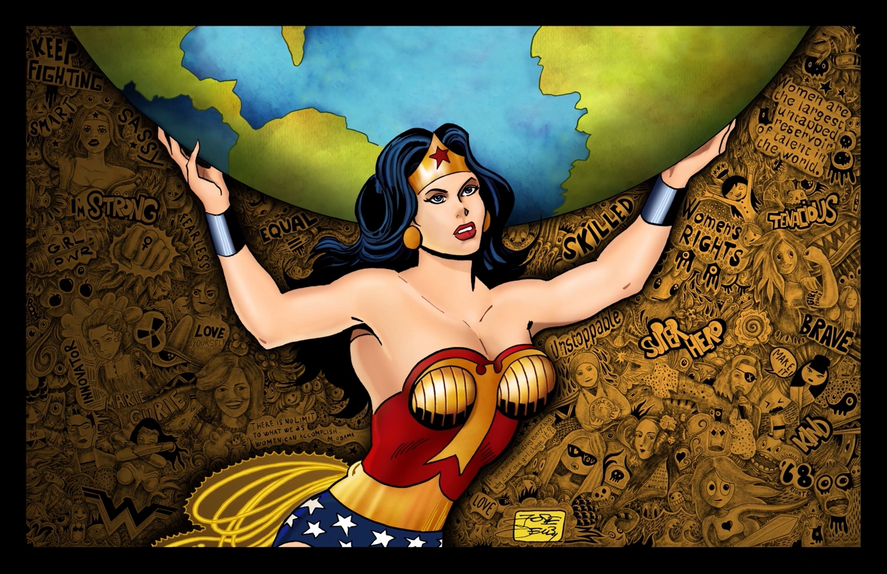 Jose Delbo - Makersplace v2 - Heroines – Weight Of The World - NFT # 43807