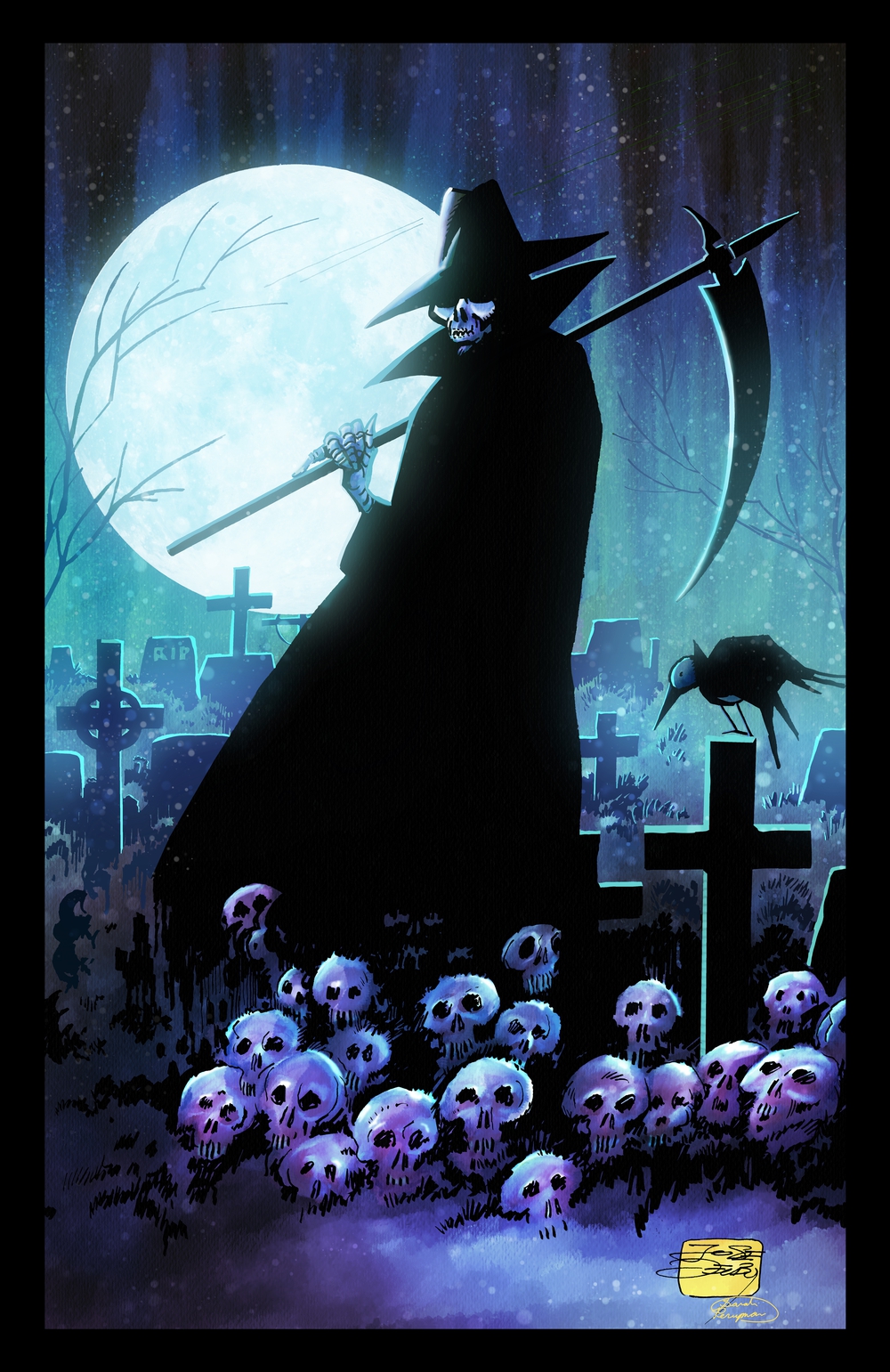 Jose Delbo - Makersplace v2 - The Cold Hand Of Death - NFT # 39884