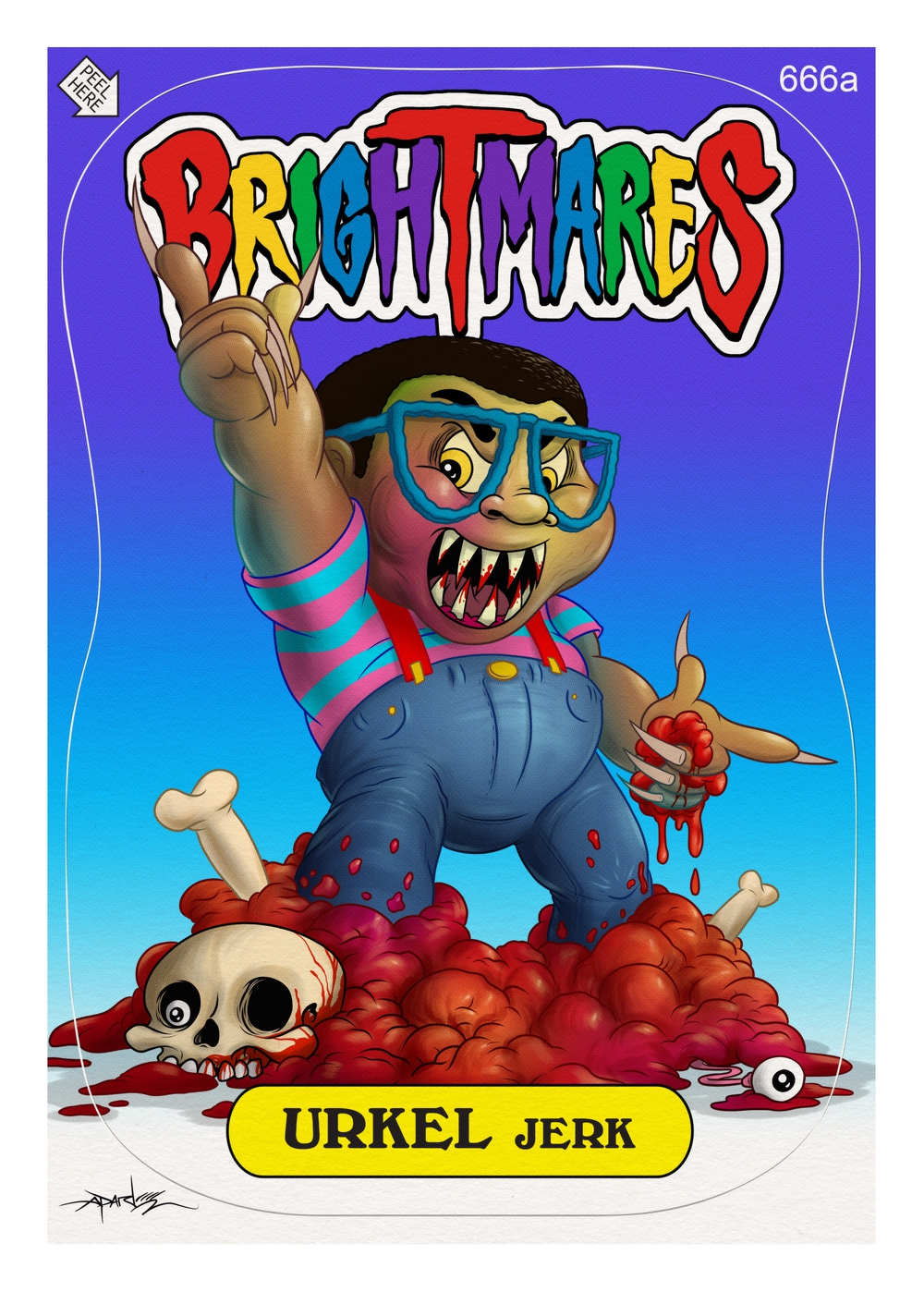 "URKEL JERK" Digital Companion Card