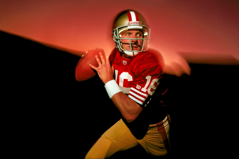 Walter Iooss Jr. - Makersplace v2 - Joe Montana, Redwood City, CA 1991 - NFT # 55947
