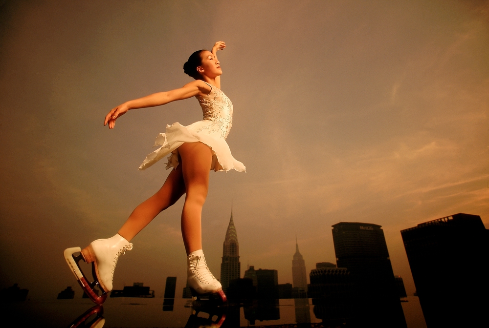 Walter Iooss Jr. - Makersplace v2 - Michelle Kwan, New York, NY 1997 - NFT # 55408